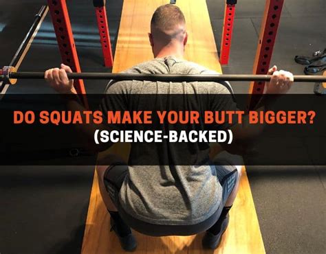 Can squats increase bum size?