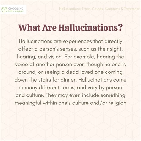 Can starvation cause hallucinations?