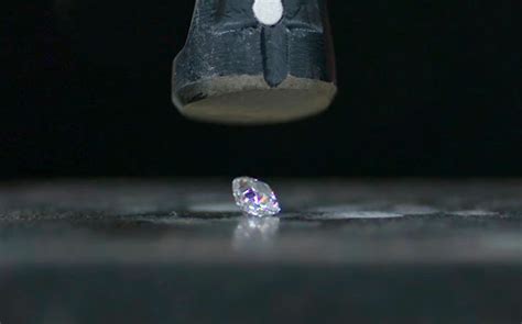 Can steel scratch diamond?