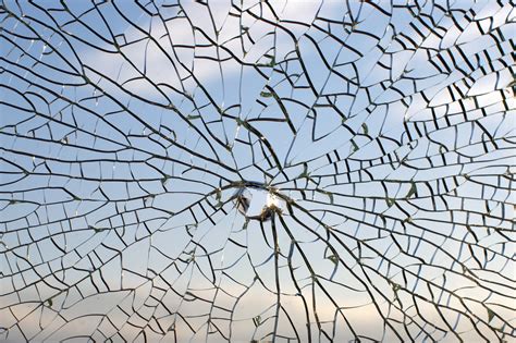 Can sun break glass?