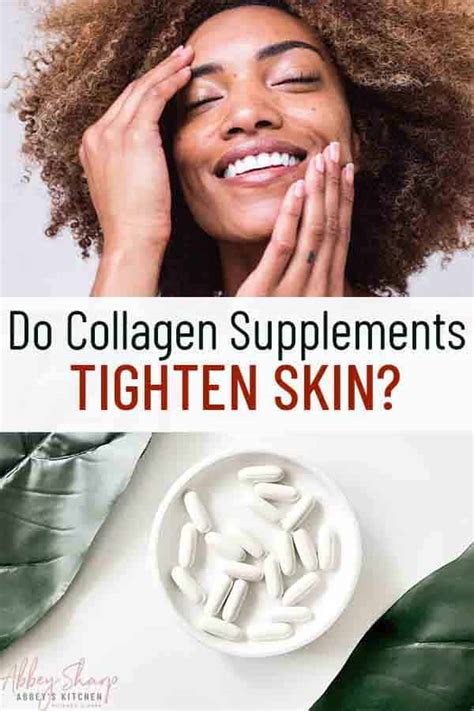 Can supplements tighten skin?