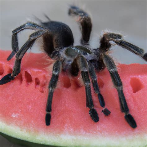 Can tarantulas eat fruit?