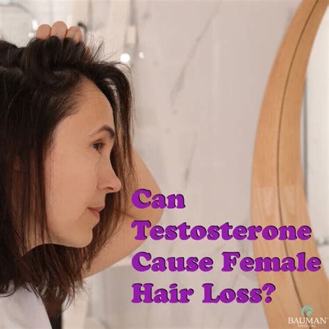 Can testosterone cause oily hair?