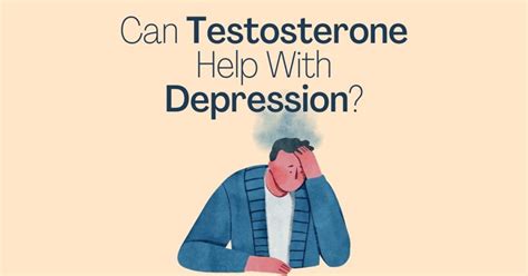 Can testosterone help depression?