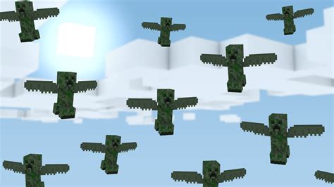 Can the Creeper fly?