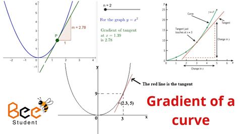 Can the gradient of a curve be 0?