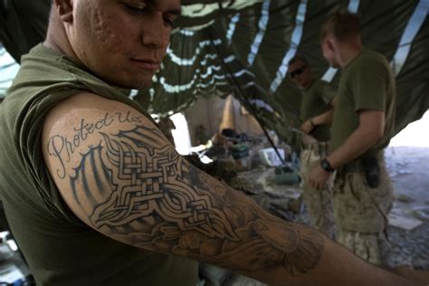 Can the military deny you for tattoos?