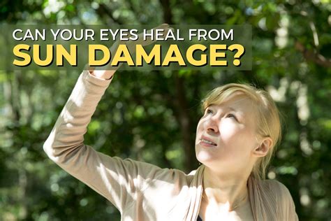 Can the sun heal your eyes?