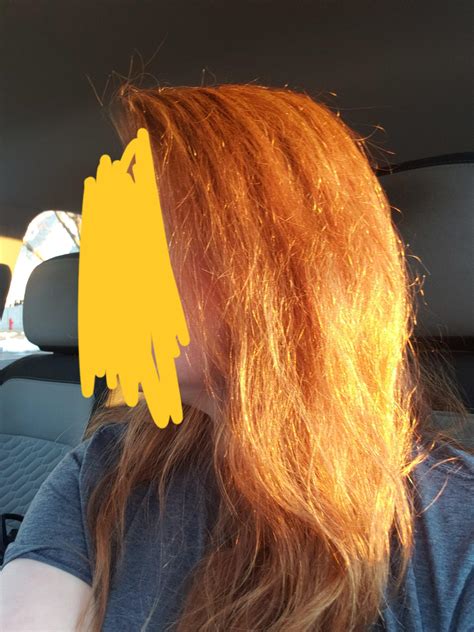 Can the sun turn your hair red?