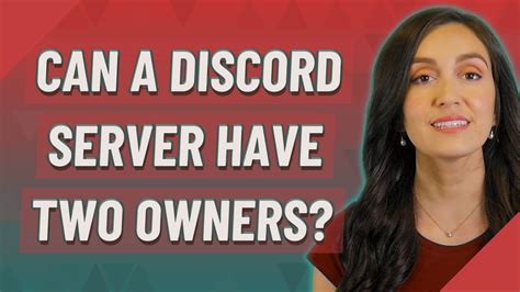 Can there be 2 owners in a Discord server?