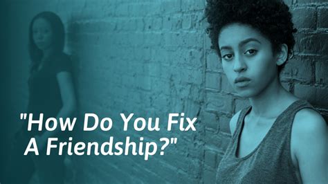 Can time fix a broken friendship?
