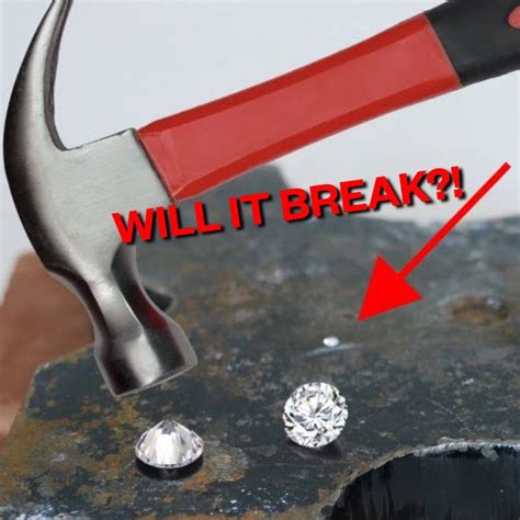 Can titanium break diamond?