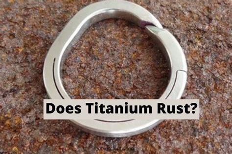 Can titanium rust?