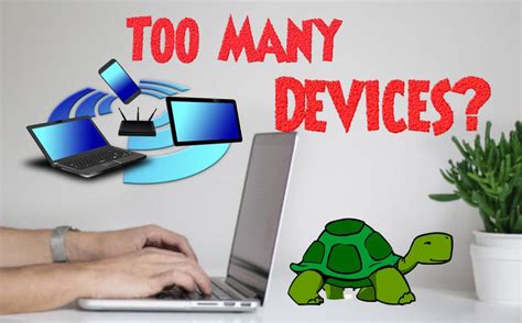 Can too many devices slow down a router?