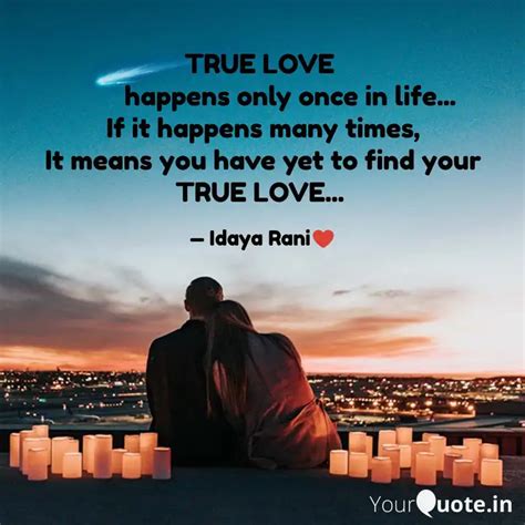 Can true love happen many times?