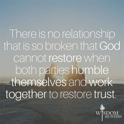 Can trust be repaired in a relationship?