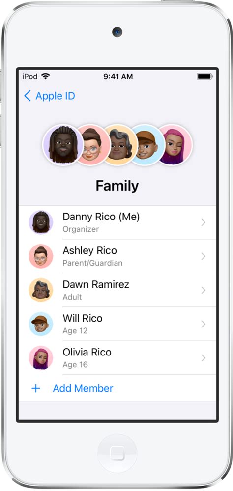 Can two family members share the same Apple ID?