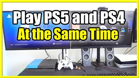 Can two people play on the same PS5 account at the same time?