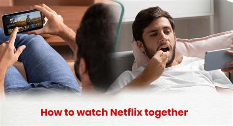 Can two people watch Netflix together from different locations?