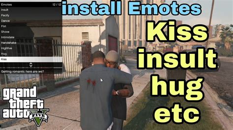 Can u kiss in GTA 5?