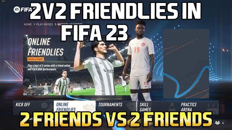 Can u play 2v2 online in FIFA 23?