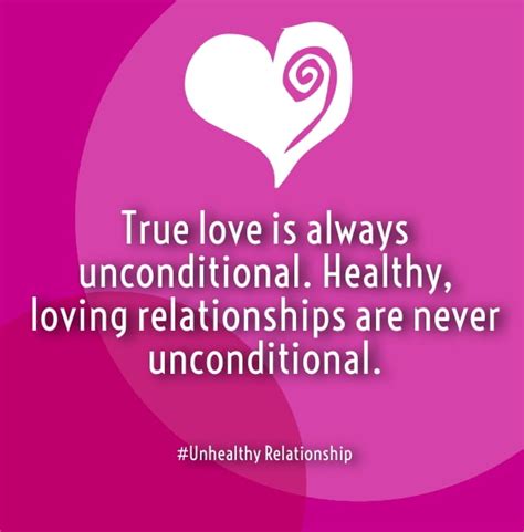 Can unconditional love be unhealthy?