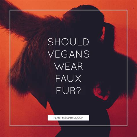 Can vegans wear fur?