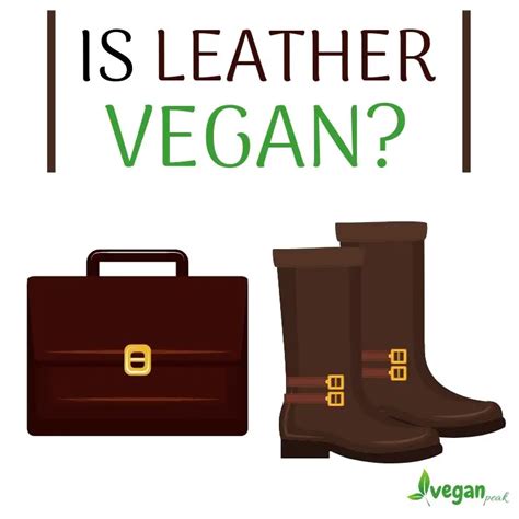 Can vegans wear leather?