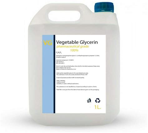 Can vegetable glycerin be used in gauges?