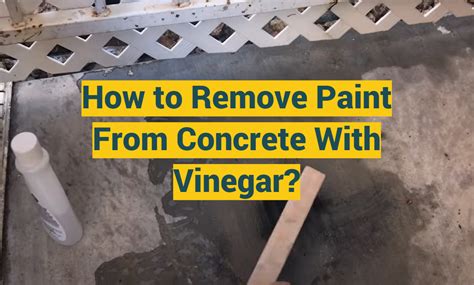 Can vinegar dissolve concrete?