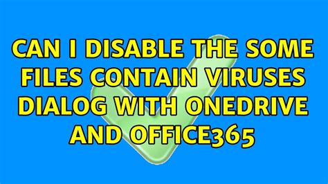 Can viruses hide in OneDrive?