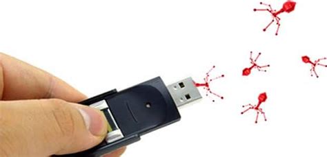 Can viruses spread through USB?