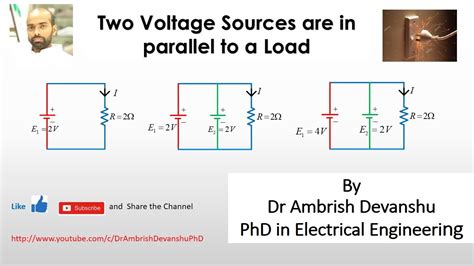 Can voltage be connected in parallel?