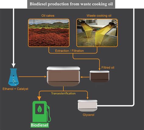 Can waste cooking oil be used to produce biodiesel?