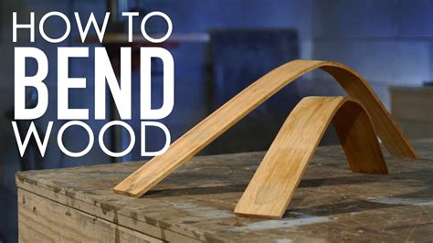 Can water bend wood?