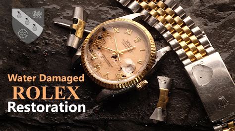 Can water damage a Rolex?