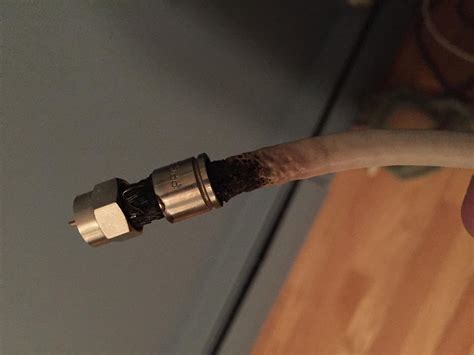 Can water damage coaxial cable?