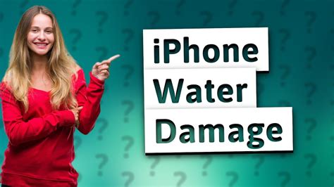 Can water damage iPhone permanently?