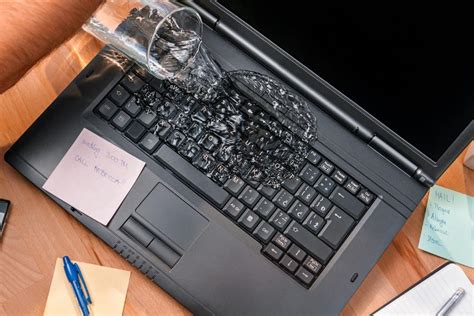 Can water damage to a laptop be fixed?