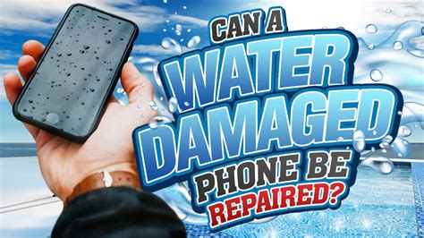 Can water damaged phone be fixed?
