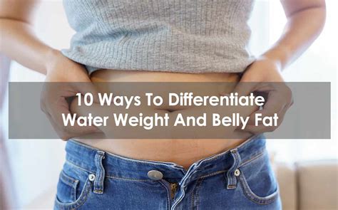 Can water retention look like fat?