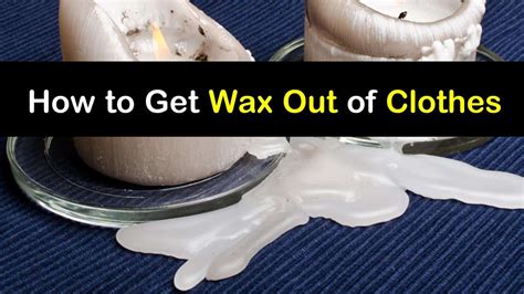 Can wax ruin clothes?