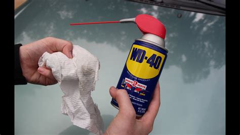 Can wd40 remove car scratches?