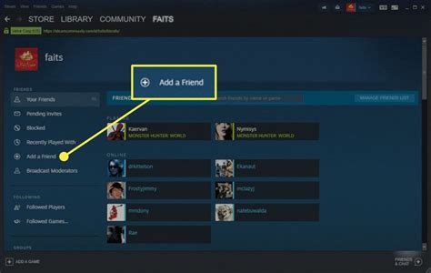 Can we add friends on Steam?