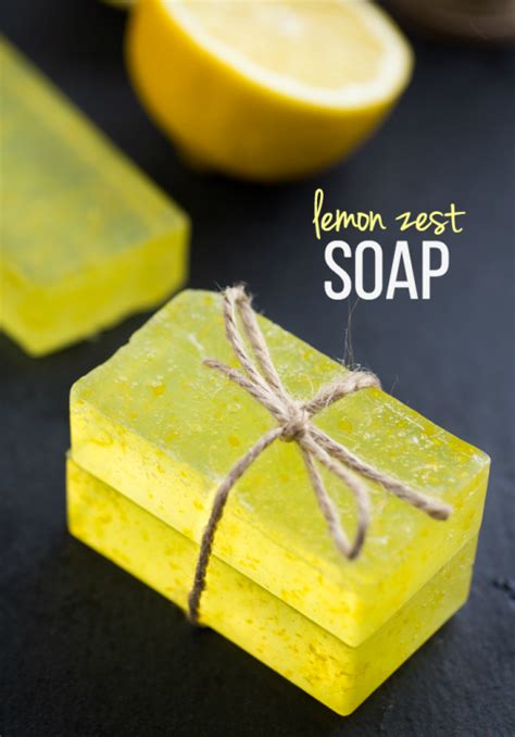 Can we add lemon juice in soap?