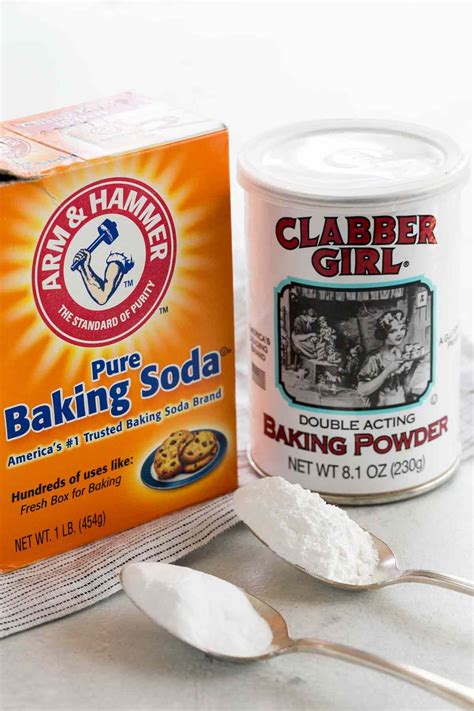 Can we apply baking powder instead of baking soda?