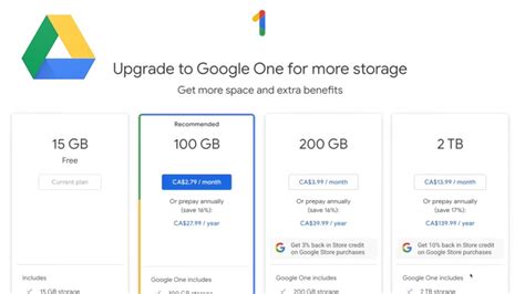 Can we buy Google storage permanently?