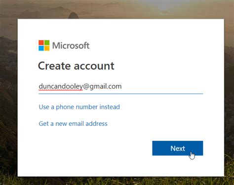 Can we create another Microsoft account?