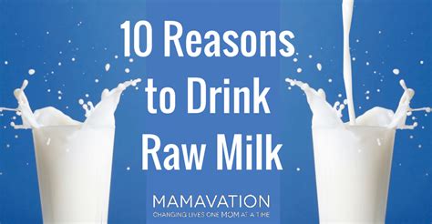Can we drink raw milk?
