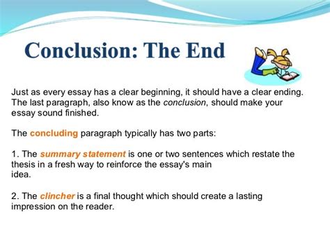 Can we end an essay without a conclusion?